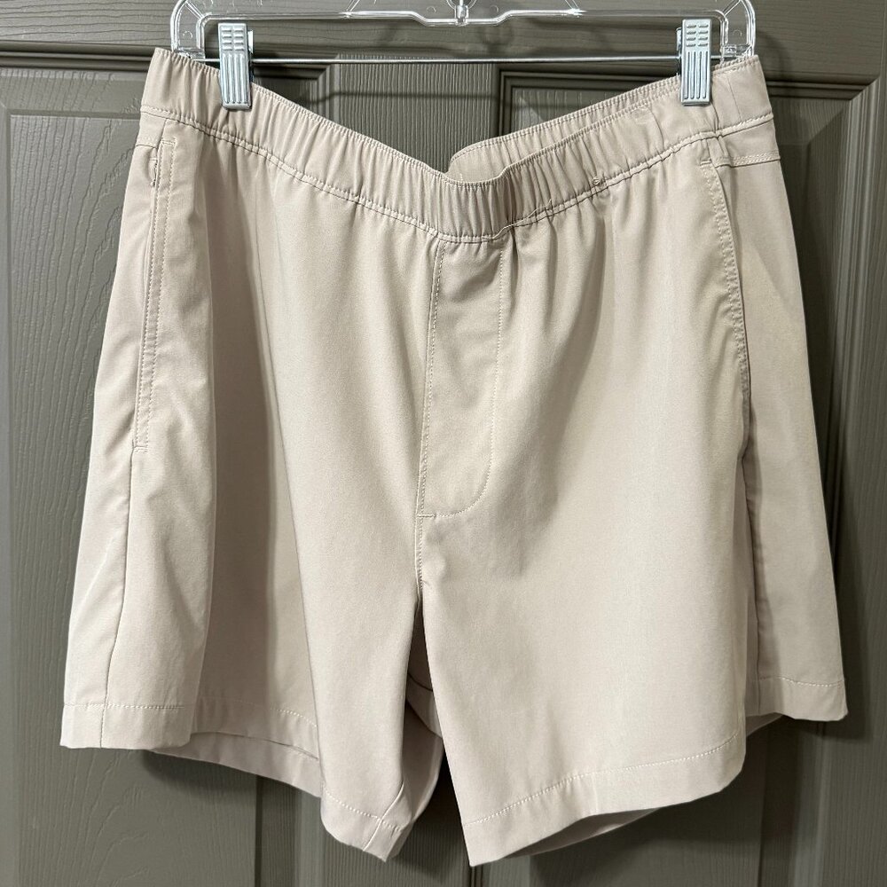 Hollister Men’s L Beige Pull-On Shorts with Pockets
